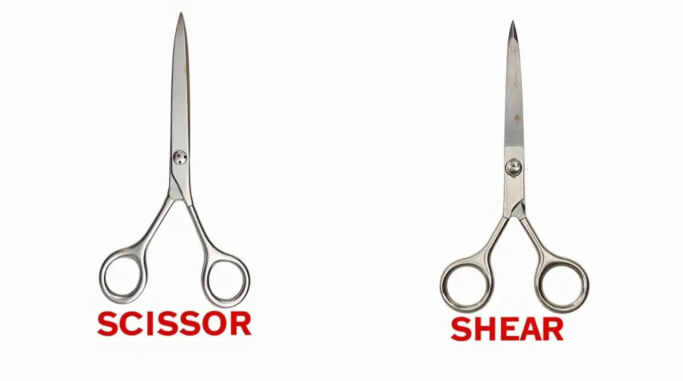 Grooming scissors for pet grooming.